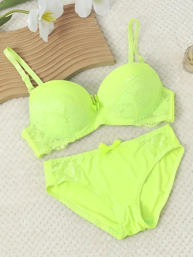 IMG-20251014-WA0068 Women's Underwear, Seamless Satin Solid Color Bra - Image 1