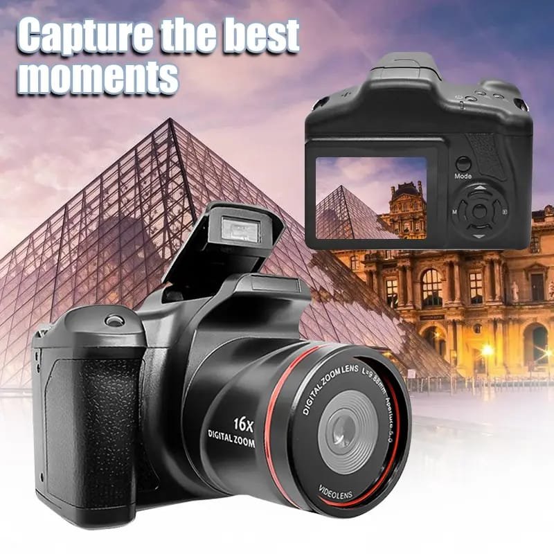 WhatsApp Image 2025-10-04 at 8.21.22 PM 4K Digital Camera for Photography & Vlogging - 16X Zoom, 180° Flip Screen, 52mm Macro Lens, 2 Batteries & 32GB SD Card Included - Image 1