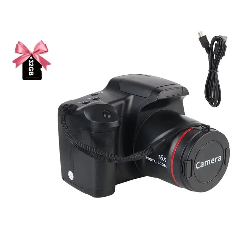 WhatsApp Image 2025-10-04 at 8.21.33 PM (1) 4K Digital Camera for Photography & Vlogging - 16X Zoom, 180° Flip Screen, 52mm Macro Lens, 2 Batteries & 32GB SD Card Included - Image 1