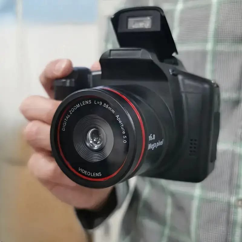 WhatsApp Image 2025-10-04 at 8.21.34 PM 4K Digital Camera for Photography & Vlogging - 16X Zoom, 180° Flip Screen, 52mm Macro Lens, 2 Batteries & 32GB SD Card Included - Image 1