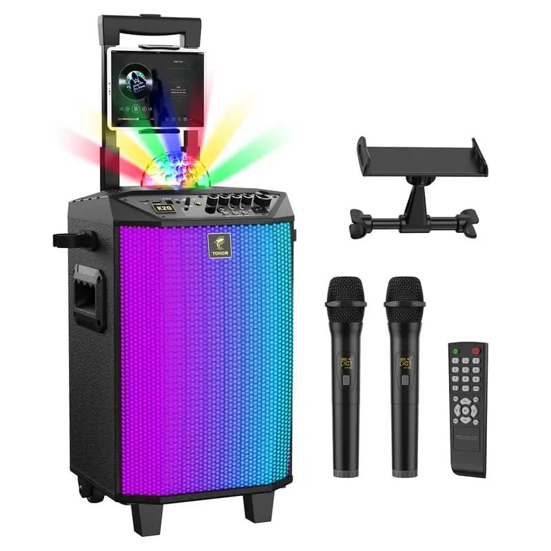 WhatsApp Image 2025-10-04 at 9.34.48 PM Sound Portable 8" Speaker with USB Power, Compact & Lightweight Design, Built- grille, for Home, Office, Parties, Presentations - Compatible with Smartphones, Tablets, Laptops, TVs, Portable Speaker - Image 1