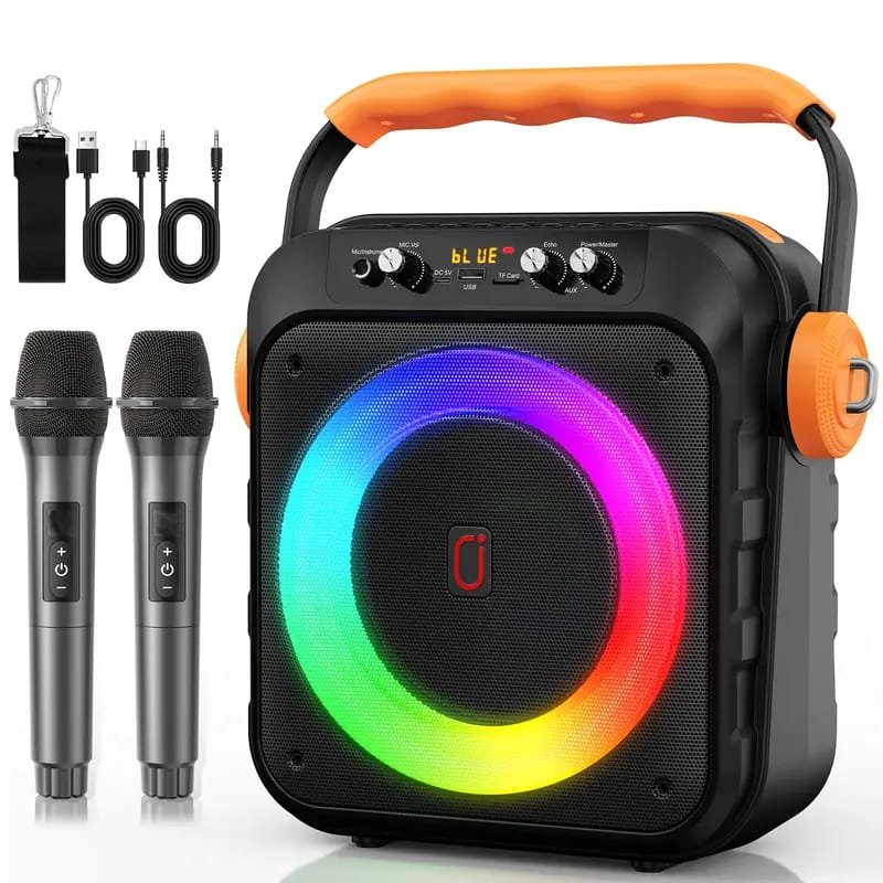 WhatsApp Image 2025-10-04 at 9.34.50 PM Sound Portable 8" Speaker with USB Power, Compact & Lightweight Design, Built- grille, for Home, Office, Parties, Presentations - Compatible with Smartphones, Tablets, Laptops, TVs, Portable Speaker - Image 1