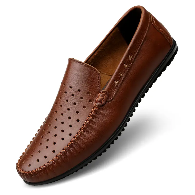 aad0c545dcad4077b786e52eaf59e632-goods Men'S Classic Slip-On Loafers - Lightweight Breathable Synthetic - Image 1