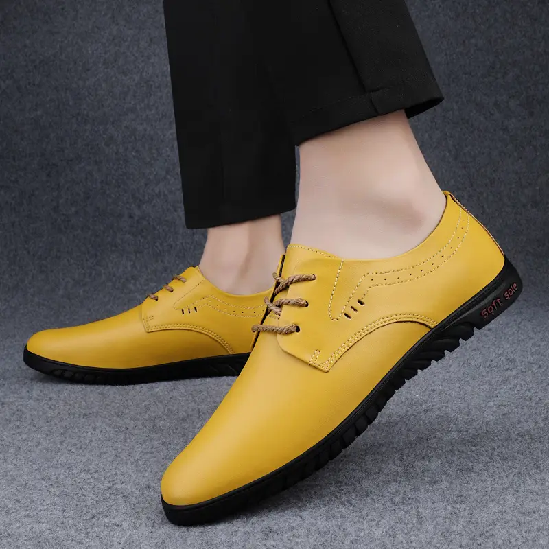 e262d429684040e2acc7e51fc041be43-goods Men'S Classic Slip-On Loafers - Lightweight Breathable Synthetic - Image 1